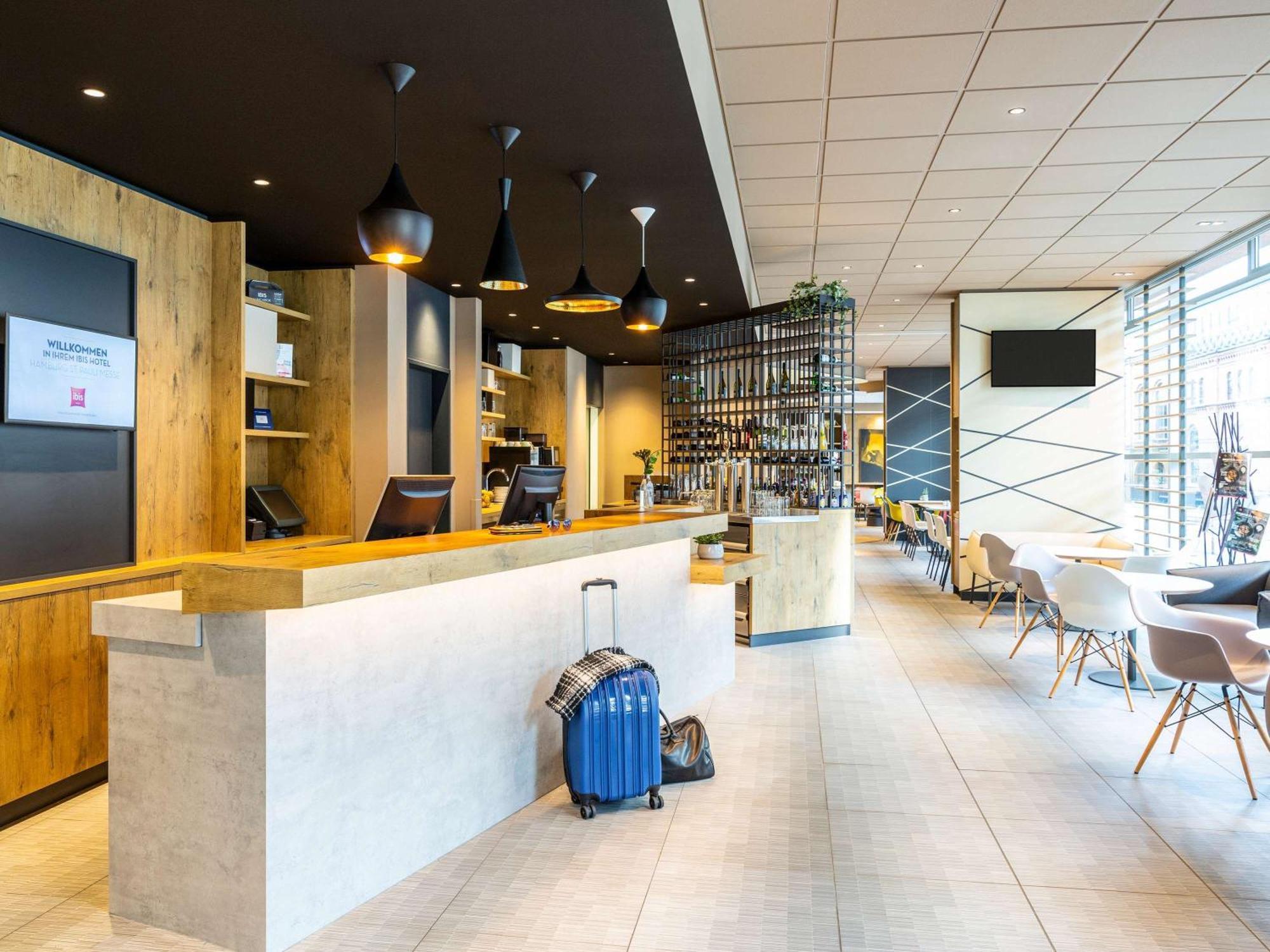 Ibis Hotel Hamburg St. Pauli Messe Exterior foto
