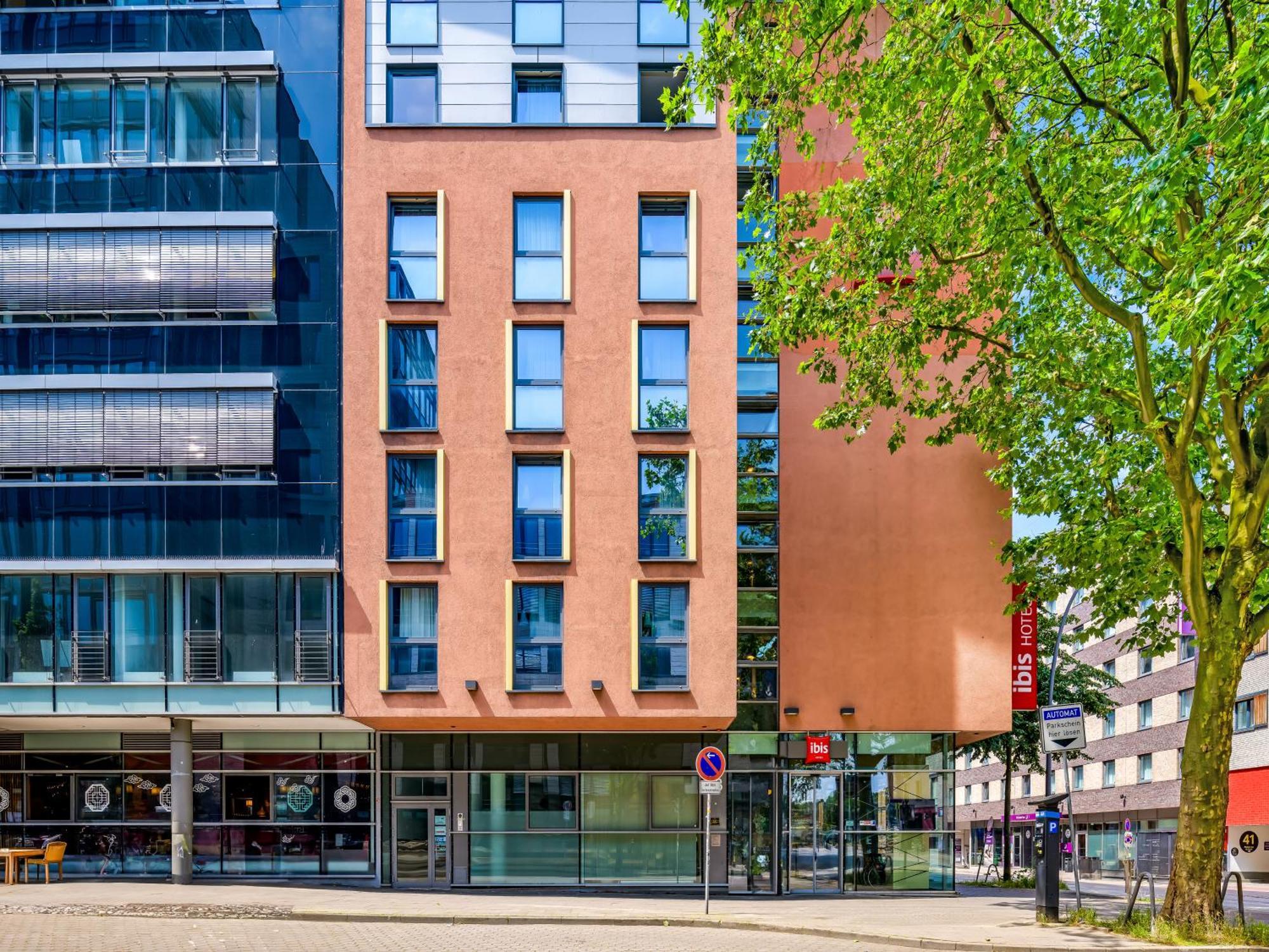 Ibis Hotel Hamburg St. Pauli Messe Exterior foto