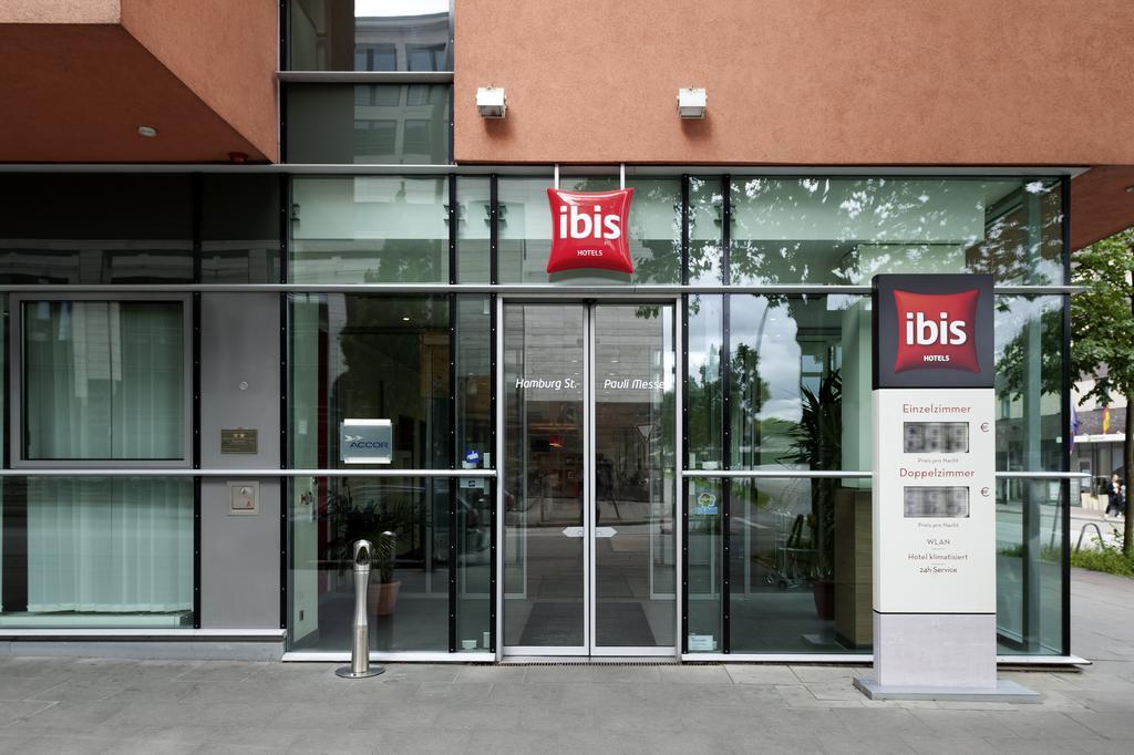 Ibis Hotel Hamburg St. Pauli Messe Exterior foto
